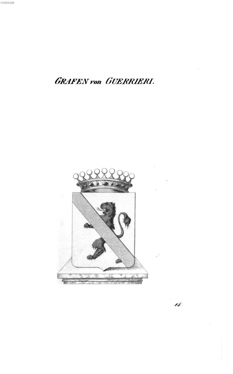 Guerrieri 2 — Tyroff オーストリア君主国紋章集の原図