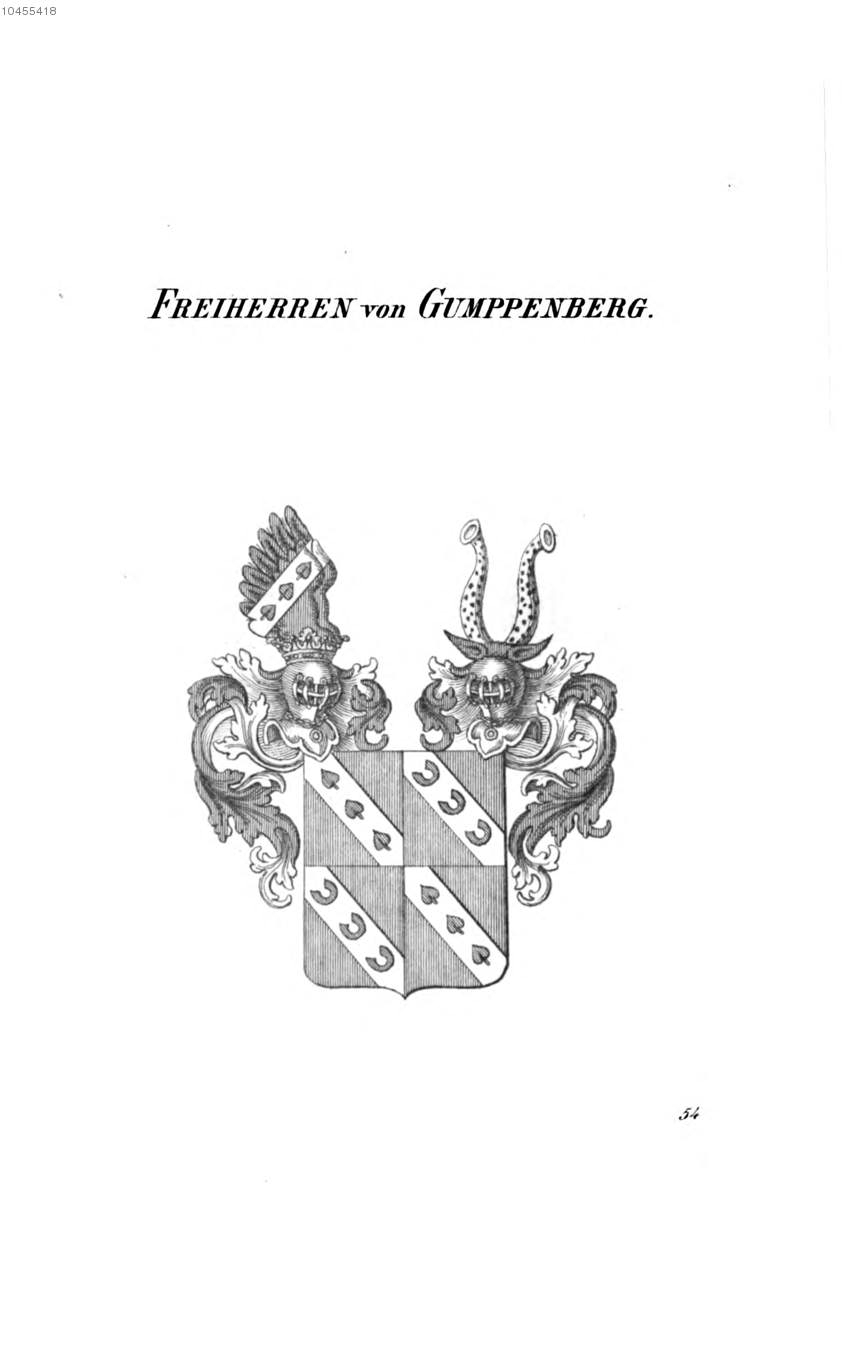 Gumppenberg — Tyroff オーストリア君主国紋章集の原図