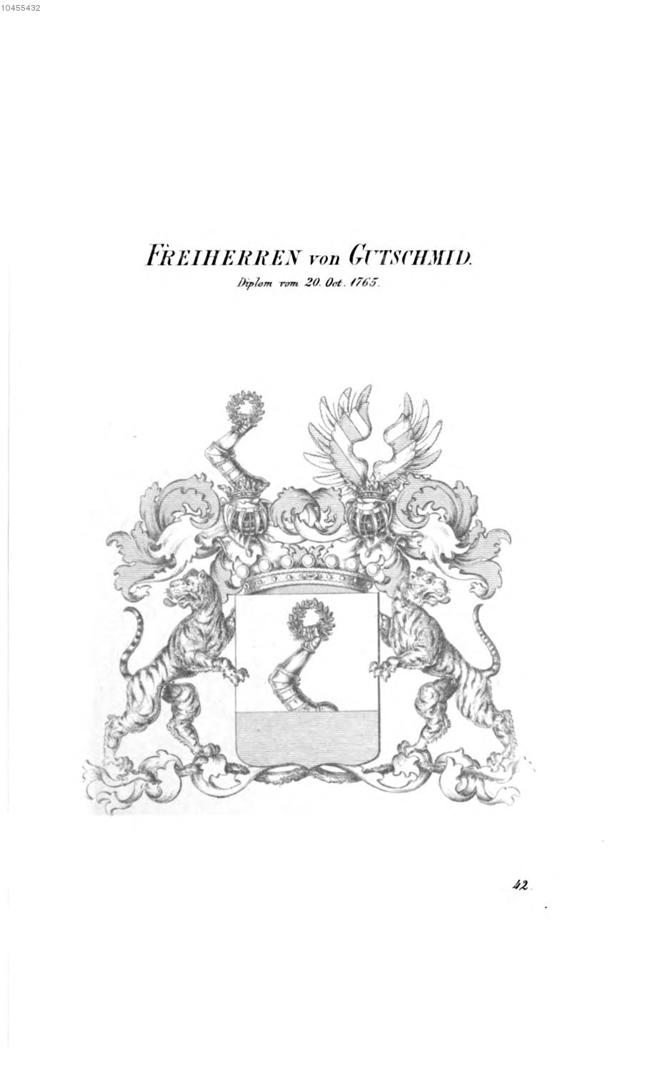 Gutschmid 2 — Tyroff オーストリア君主国紋章集の原図