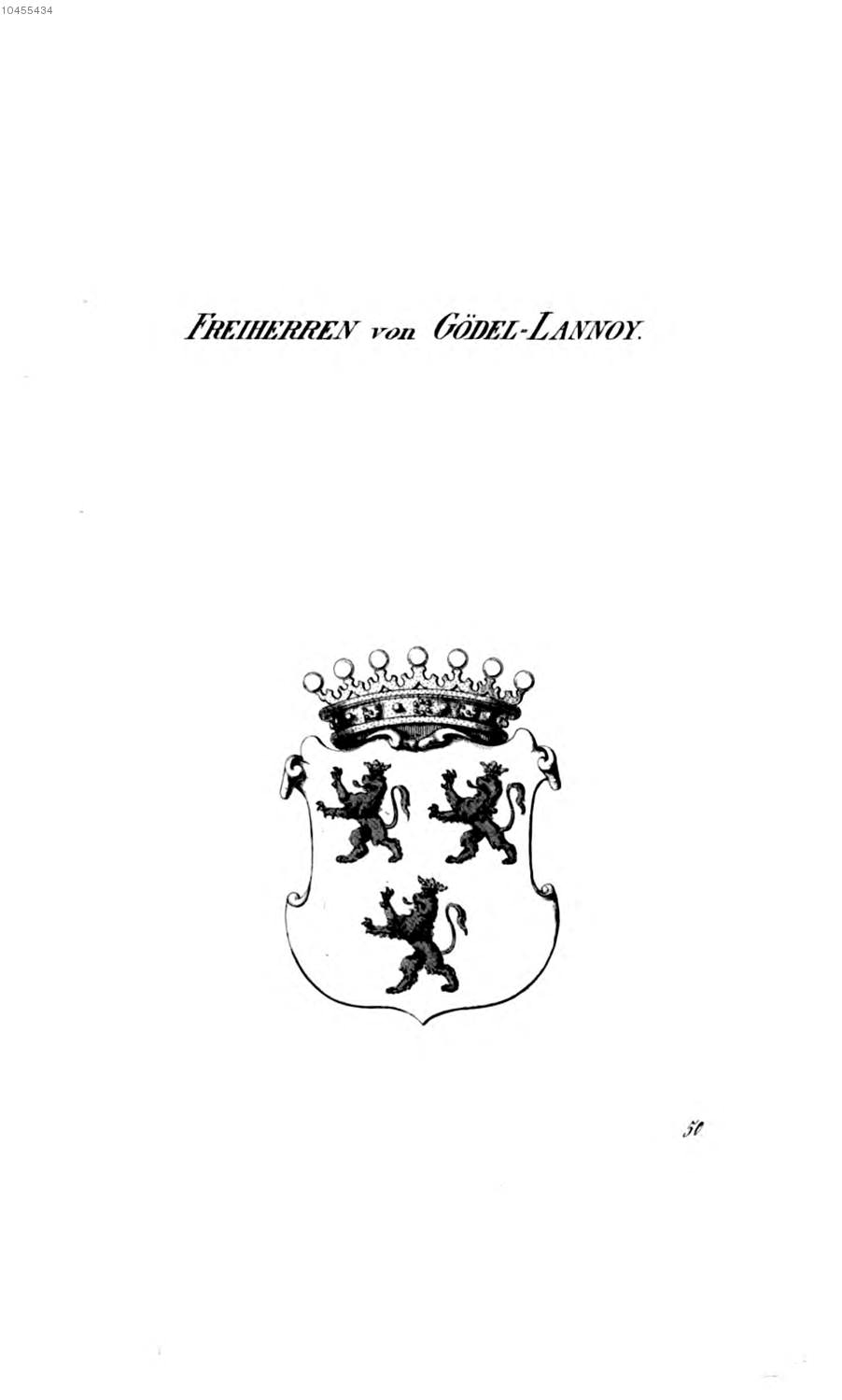 Gödel Lannoy 2 — Tyroff オーストリア君主国紋章集の原図