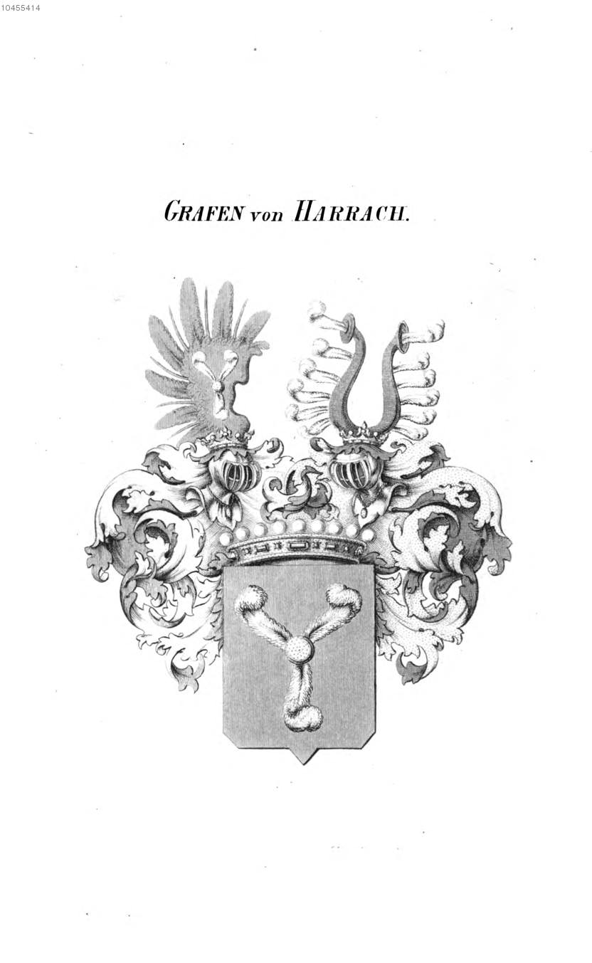 Harrach 3 — Tyroff オーストリア君主国紋章集の原図