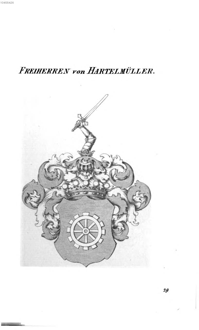 Hartelmüller — Tyroff オーストリア君主国紋章集の原図