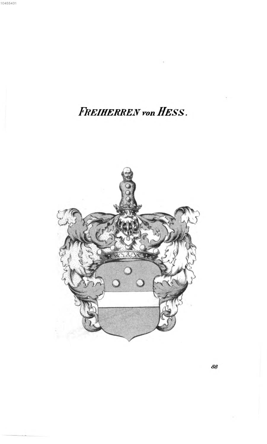 Hess 2 — Tyroff オーストリア君主国紋章集の原図