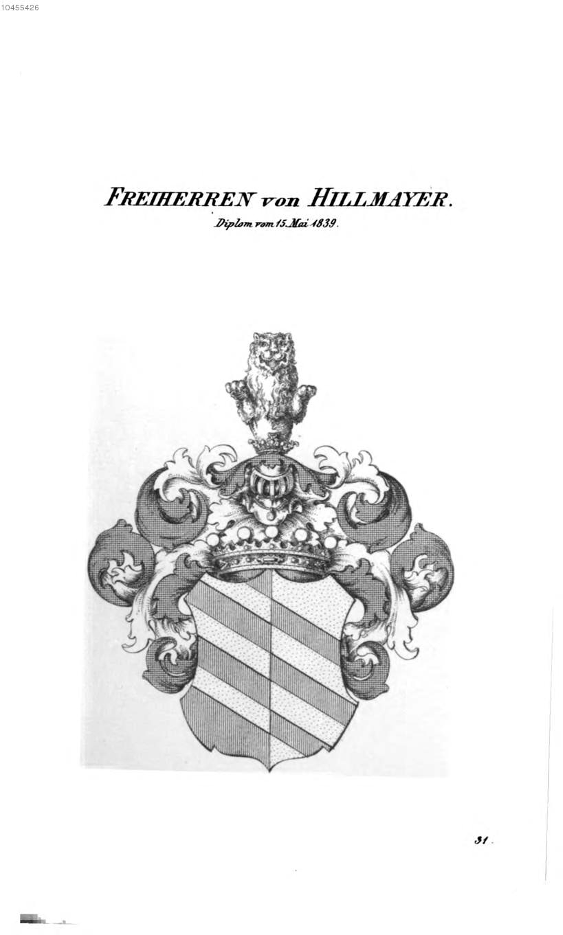 Hillmayer — Tyroff オーストリア君主国紋章集の原図