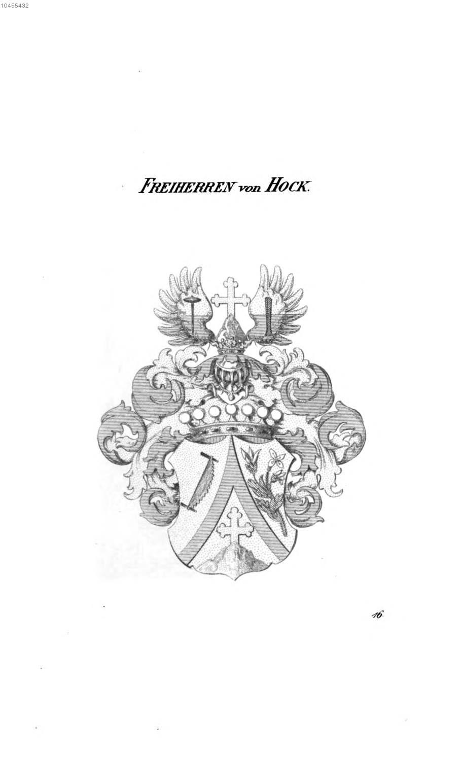 Hock — Tyroff オーストリア君主国紋章集の原図