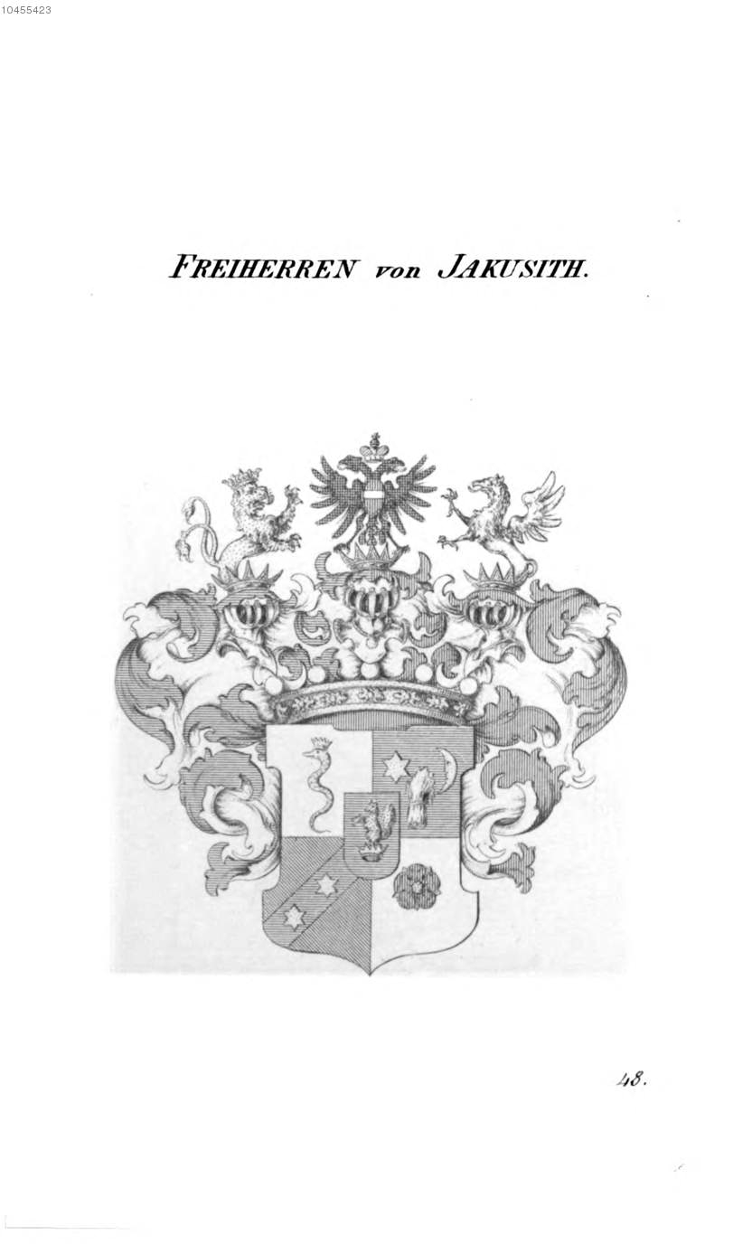 Jakusith — Tyroff オーストリア君主国紋章集の原図
