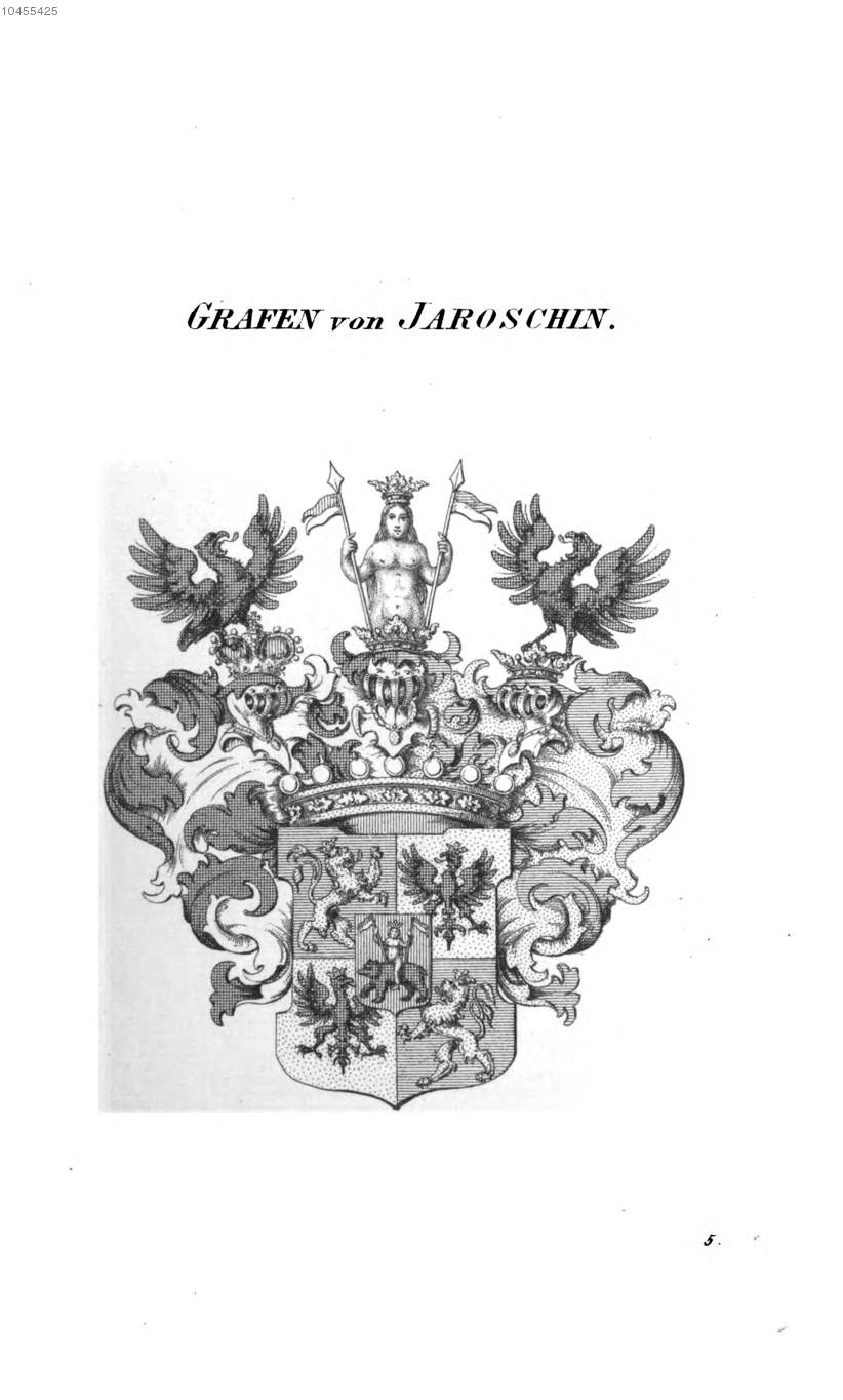 Jaroschin — Tyroff オーストリア君主国紋章集の原図