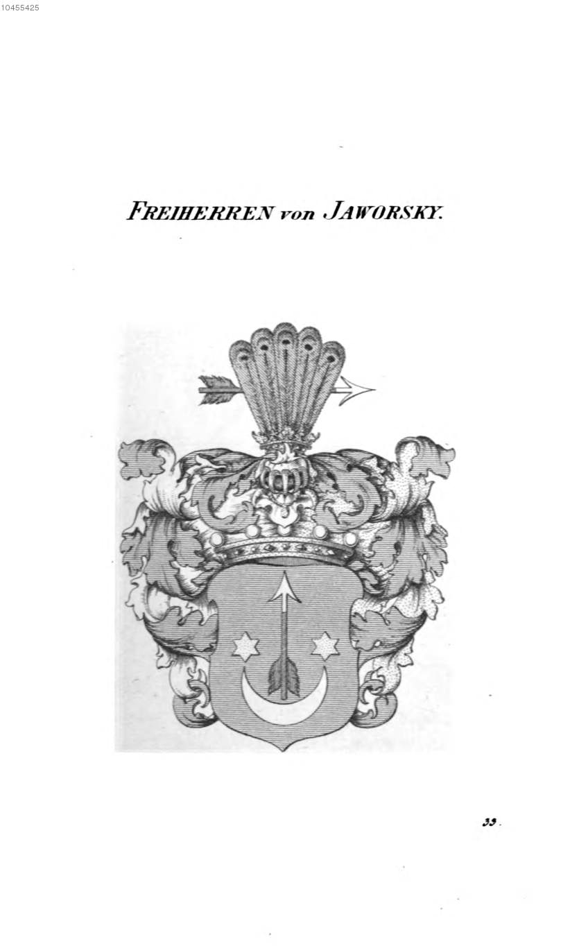 Jaworsky 2 — Tyroff オーストリア君主国紋章集の原図
