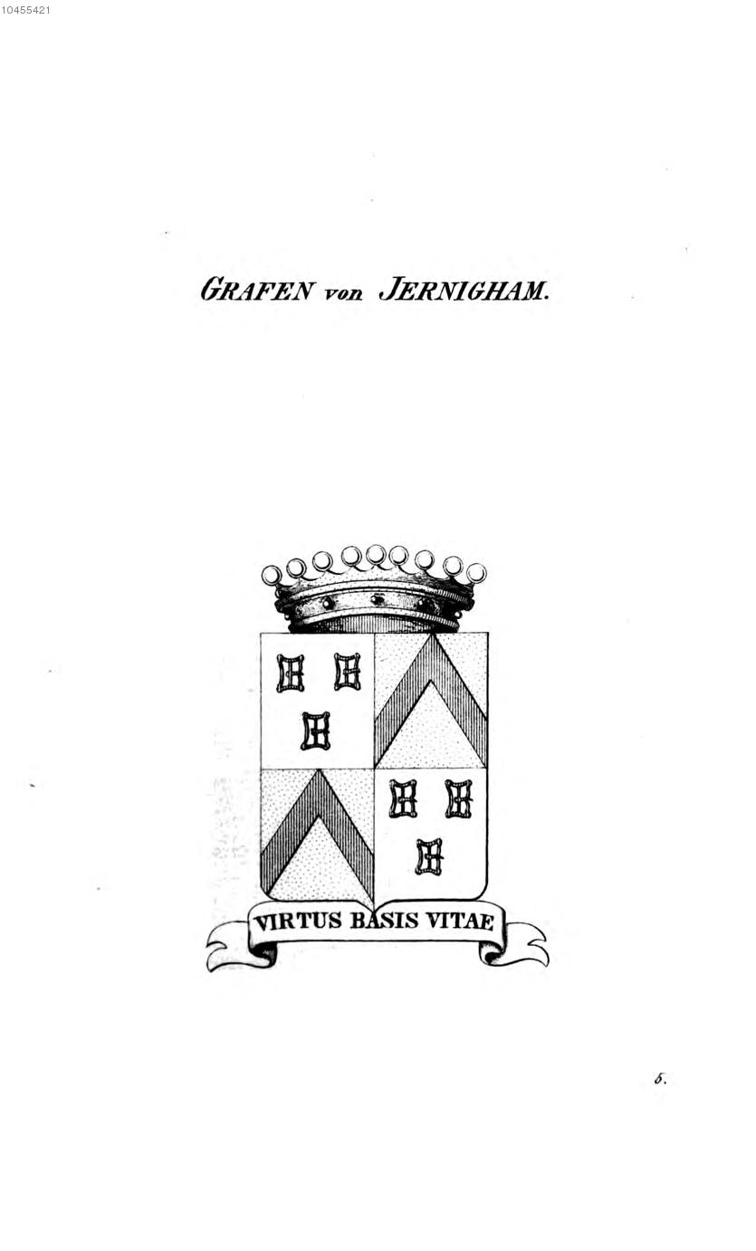 Jernigham — Tyroff オーストリア君主国紋章集の原図