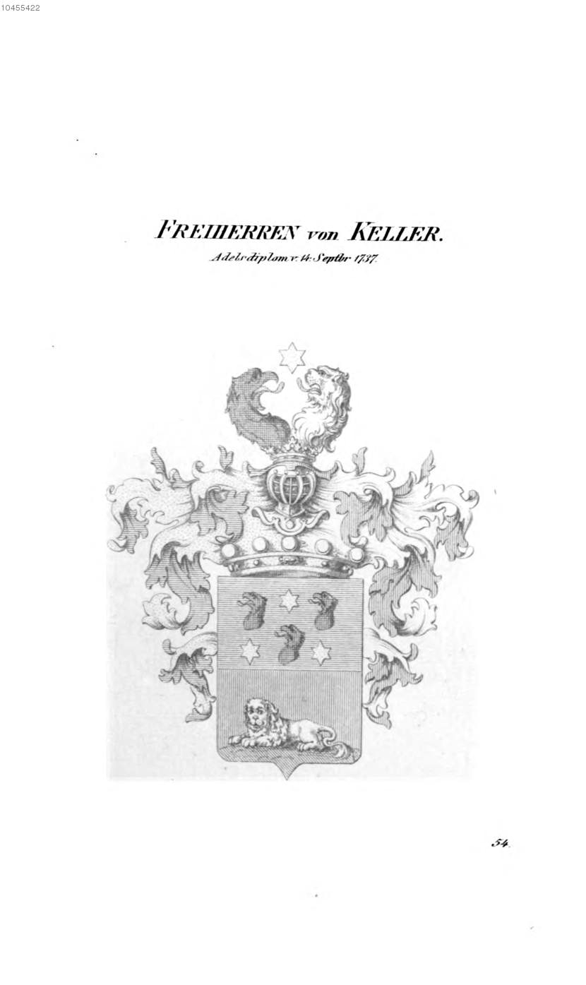 Keller 2 — Tyroff オーストリア君主国紋章集の原図