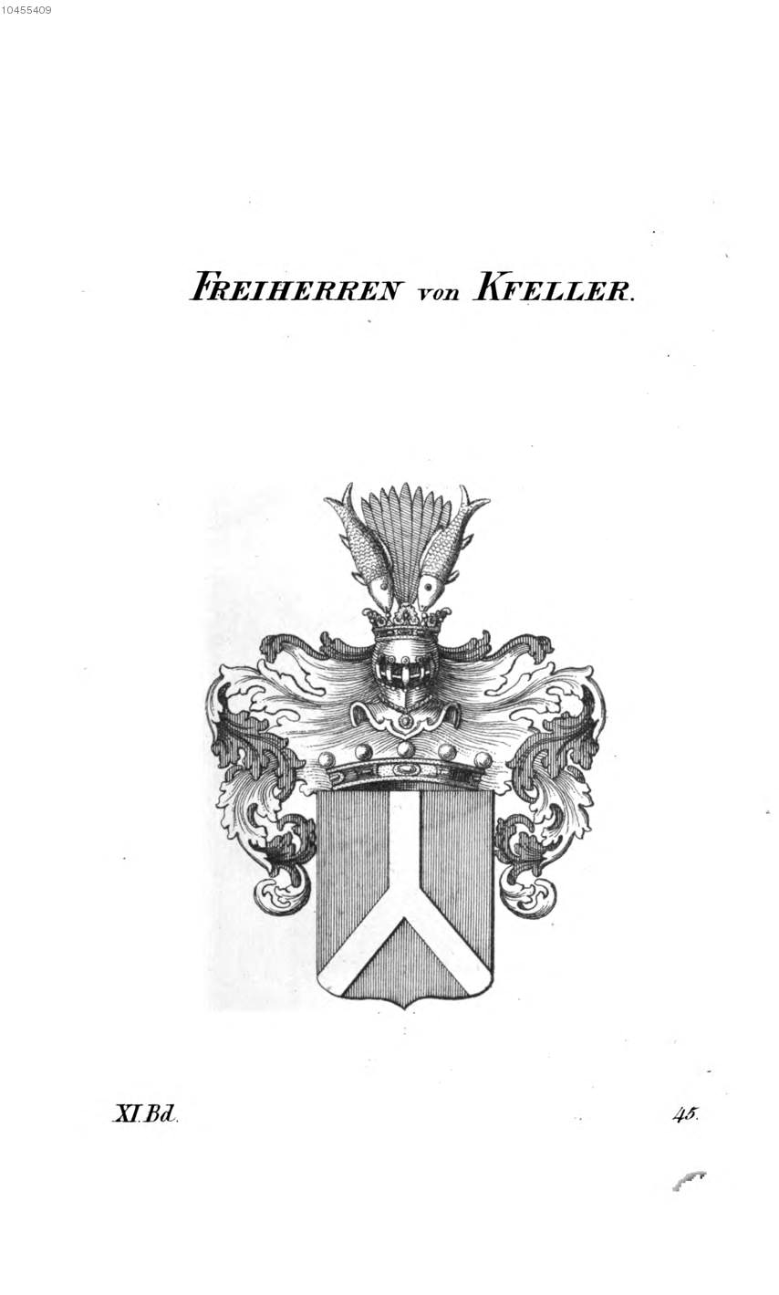 Kfeller — Tyroff オーストリア君主国紋章集の原図