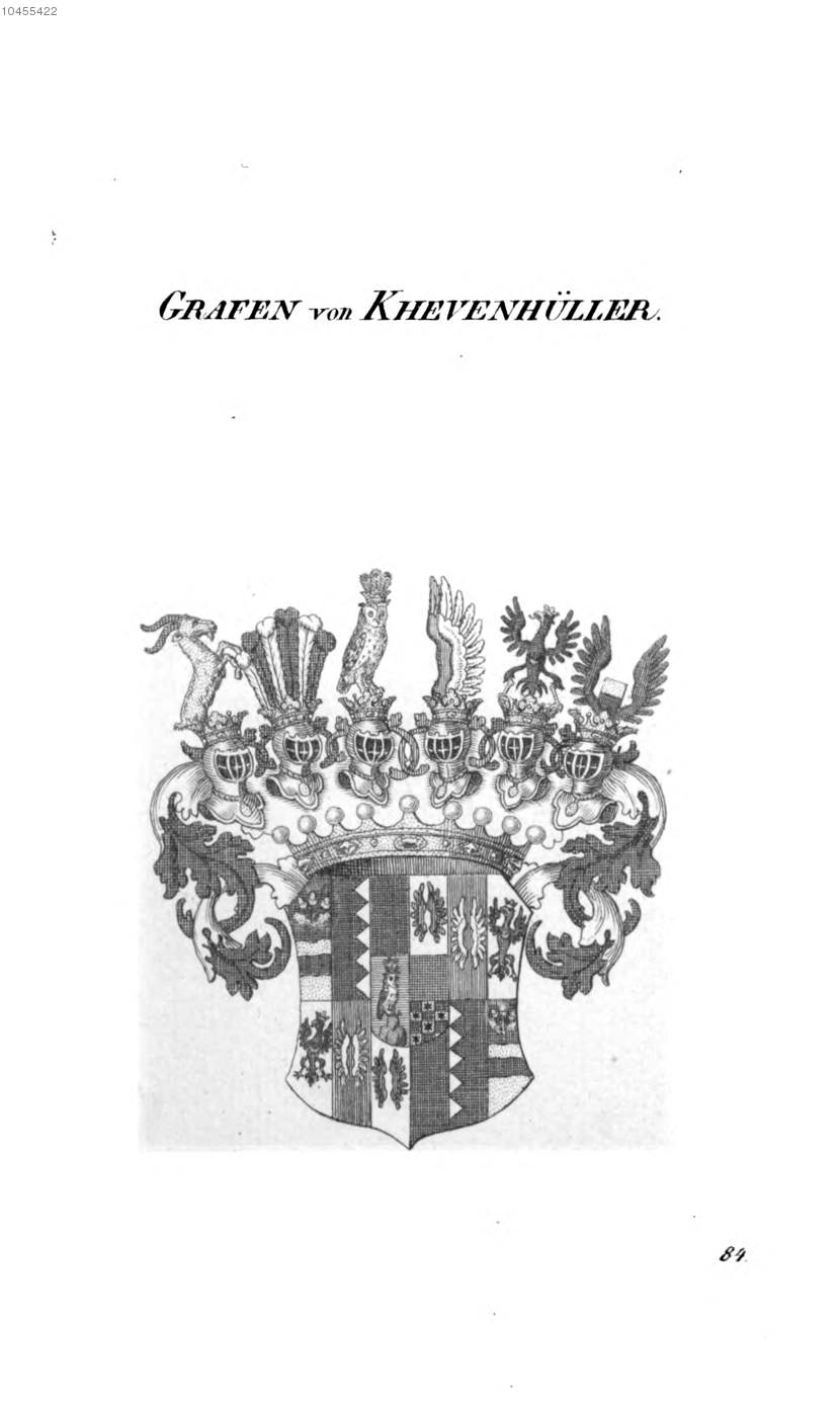 Khevenhüller 2 — Tyroff オーストリア君主国紋章集の原図