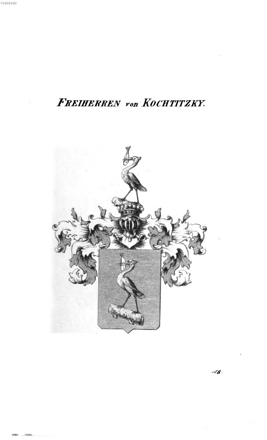 Kochtitzky — Tyroff オーストリア君主国紋章集の原図