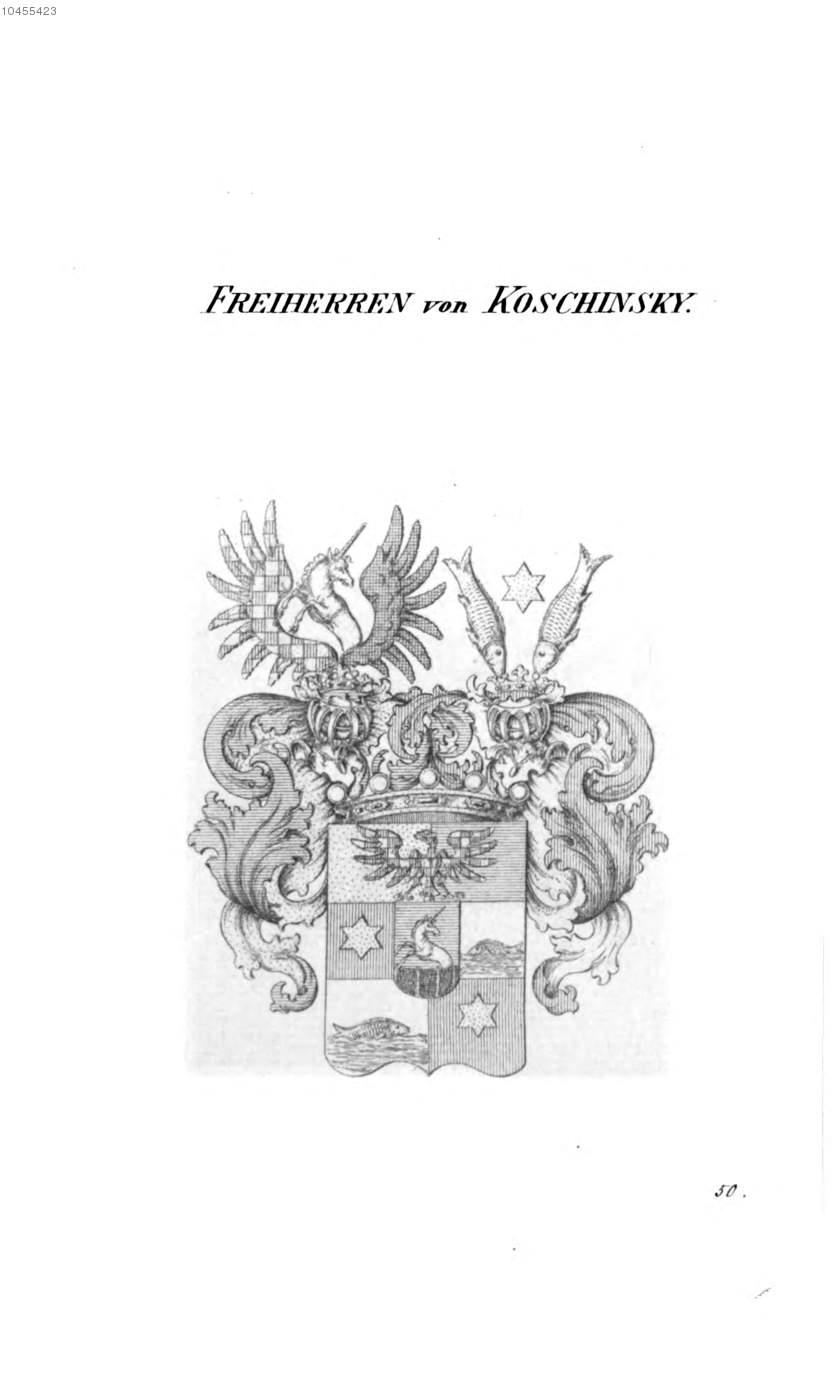 Koschinsky — Tyroff オーストリア君主国紋章集の原図