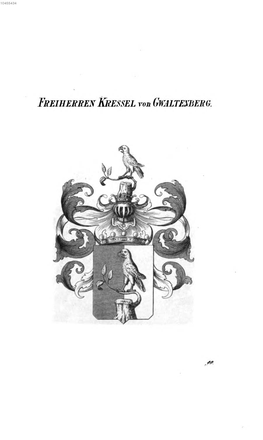 Kressel von Gwalteiberg 3 — Tyroff オーストリア君主国紋章集の原図