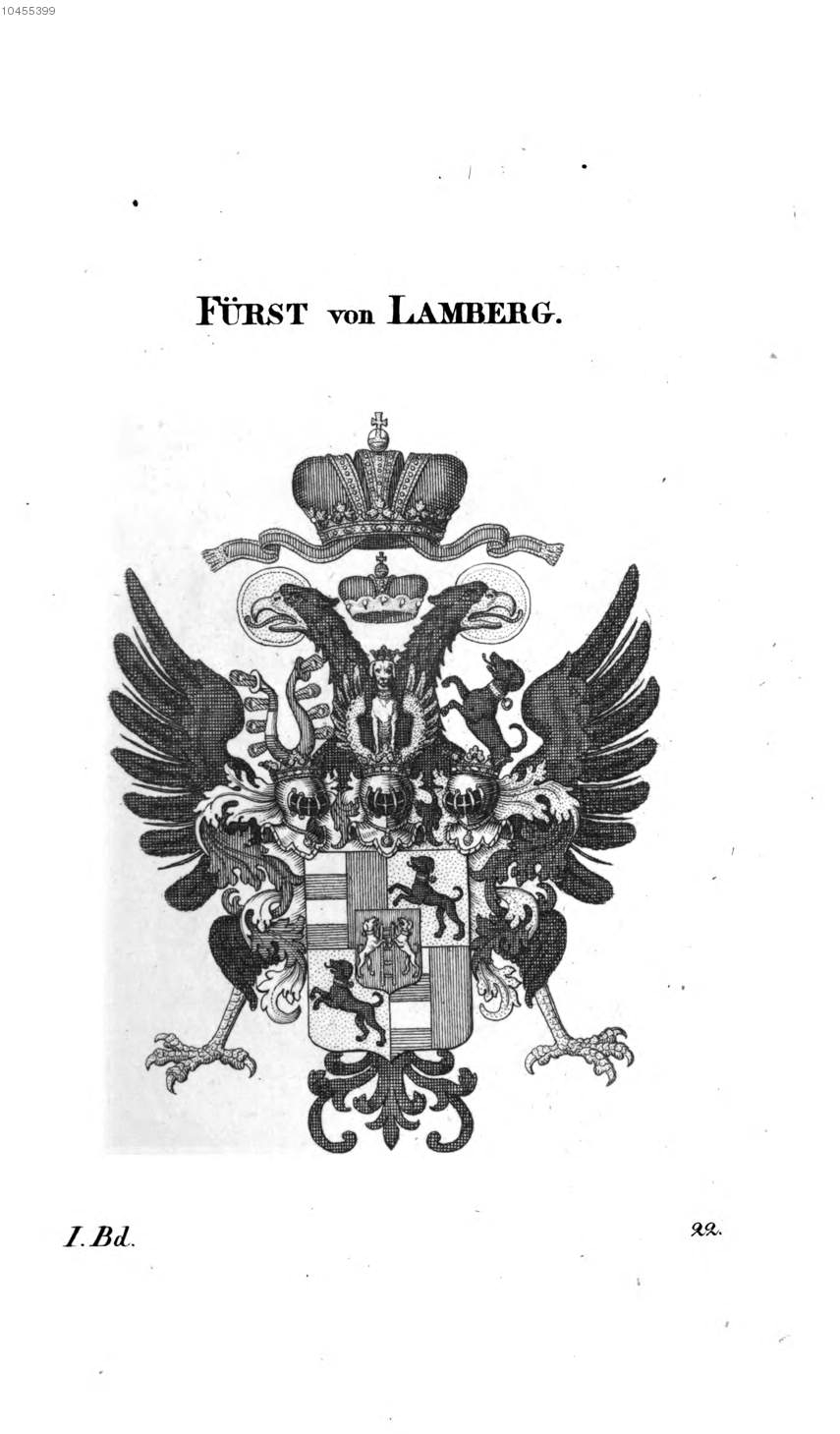 Lamberg — Tyroff オーストリア君主国紋章集の原図