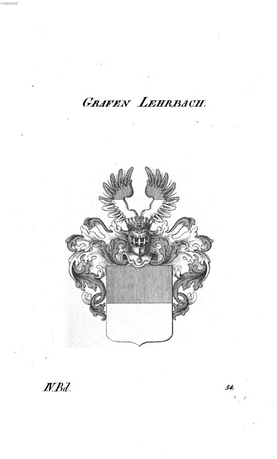 Lehrbach — Tyroff オーストリア君主国紋章集の原図