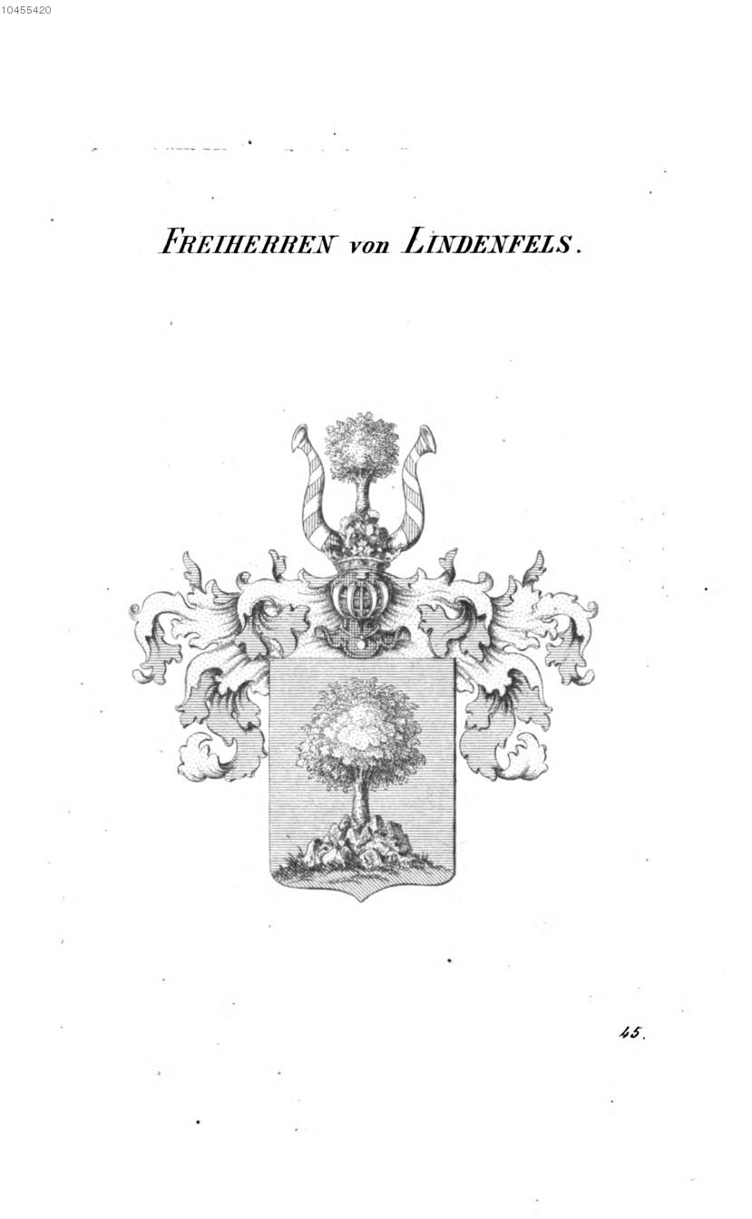 Lindenfels 3 — Tyroff オーストリア君主国紋章集の原図