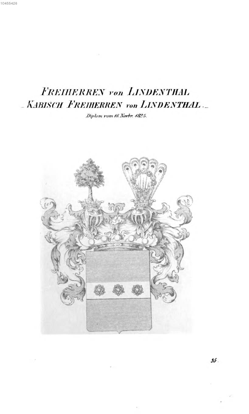 Lindenthal Kabisch — Tyroff オーストリア君主国紋章集の原図