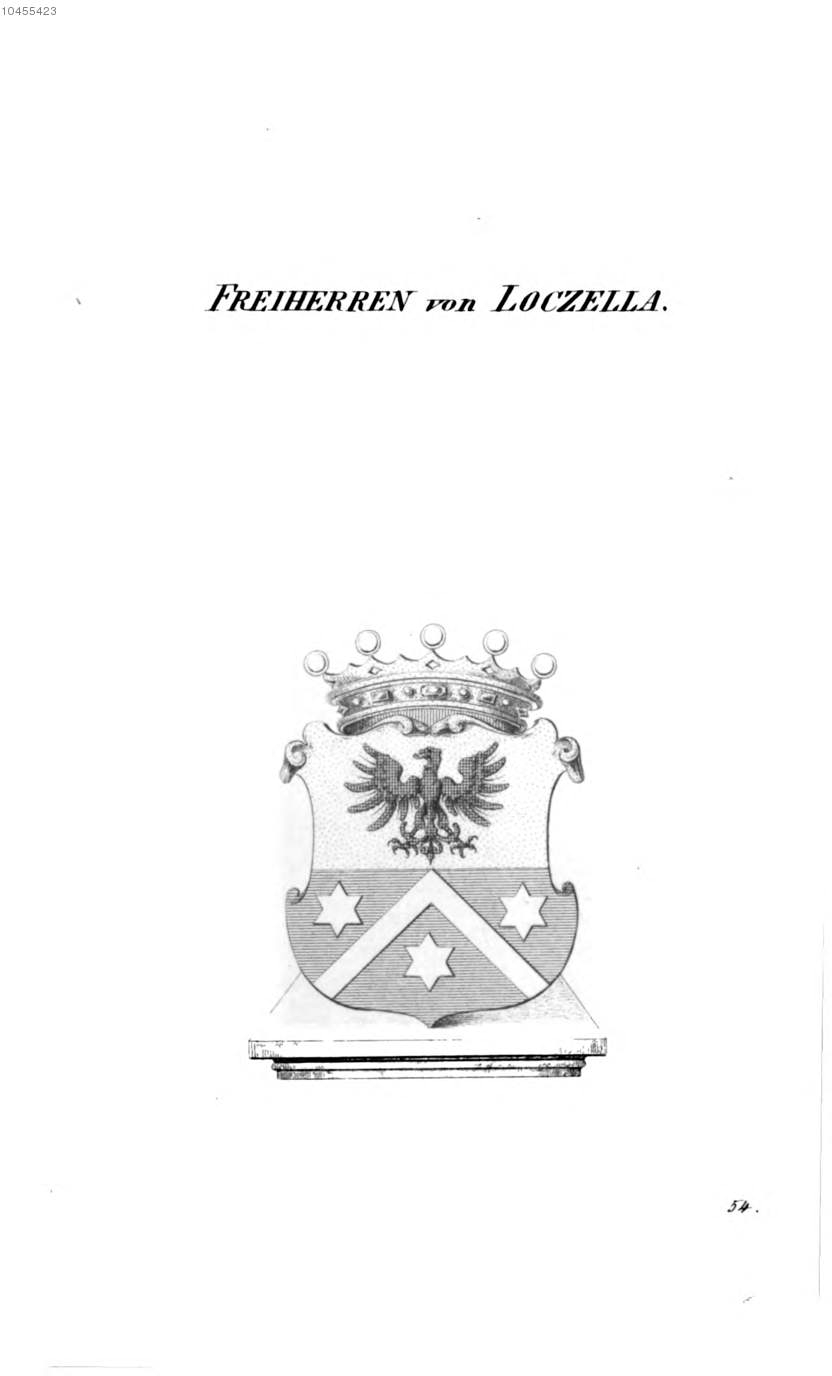 Loczella — Tyroff オーストリア君主国紋章集の原図