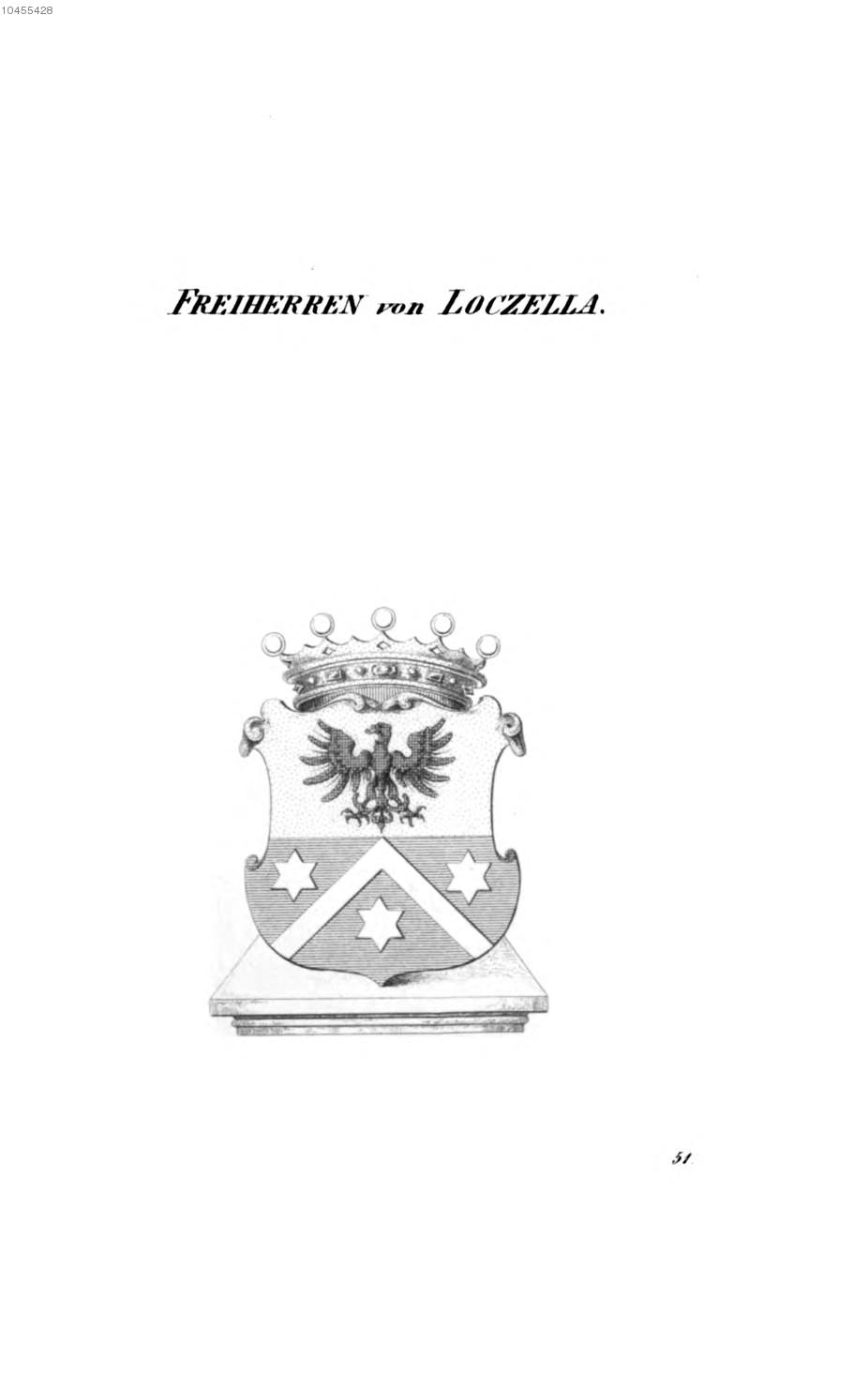 Loczella 2 — Tyroff オーストリア君主国紋章集の原図