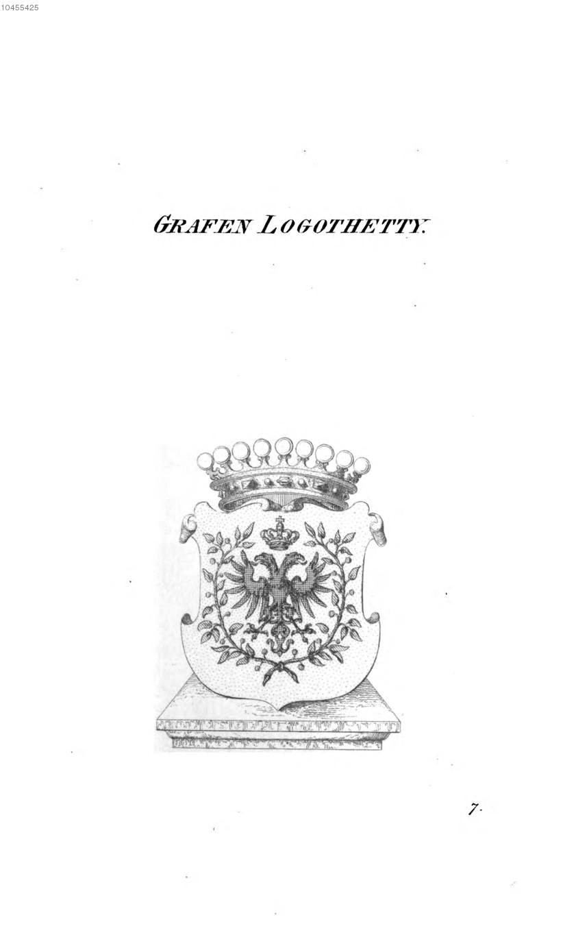 Logothetty 2 — Tyroff オーストリア君主国紋章集の原図