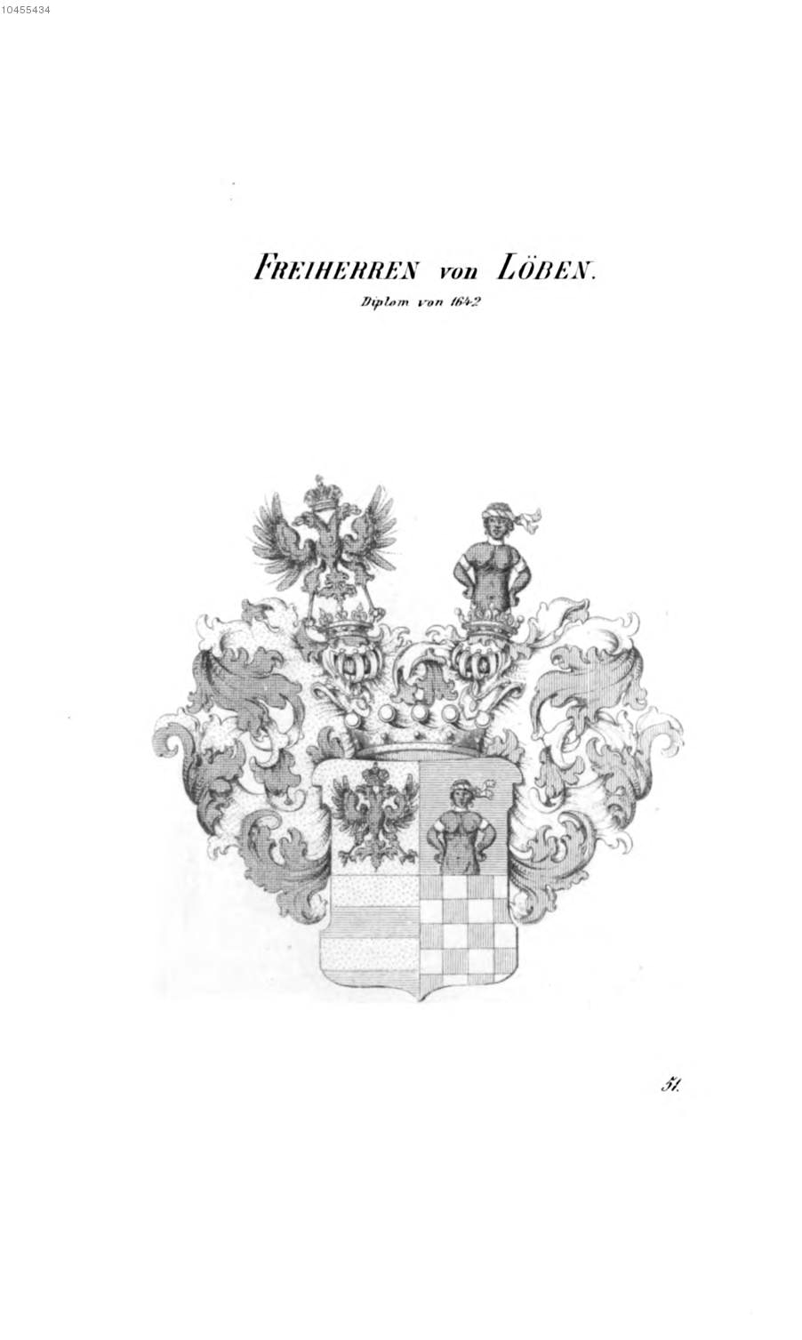 Löben 2 — Tyroff オーストリア君主国紋章集の原図