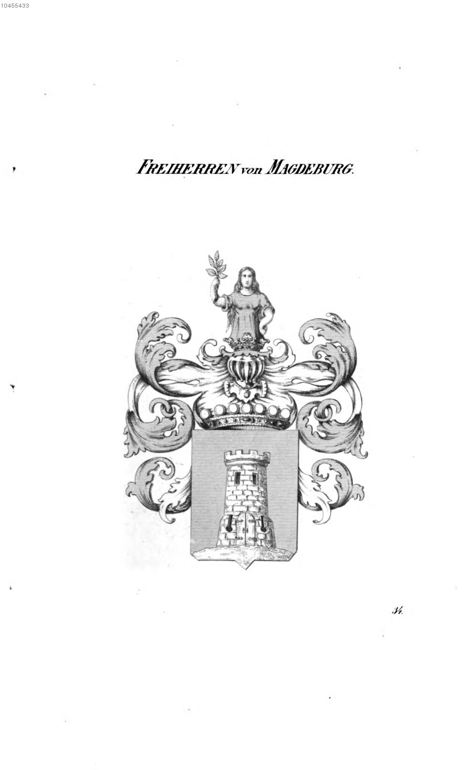 Magdeburg — Tyroff オーストリア君主国紋章集の原図