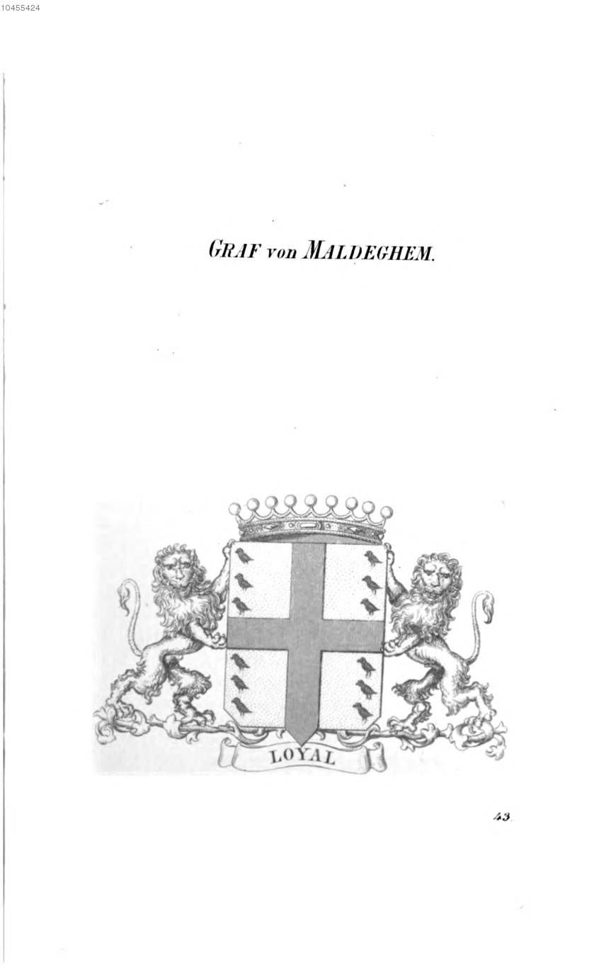 Maldeghem — Tyroff オーストリア君主国紋章集の原図