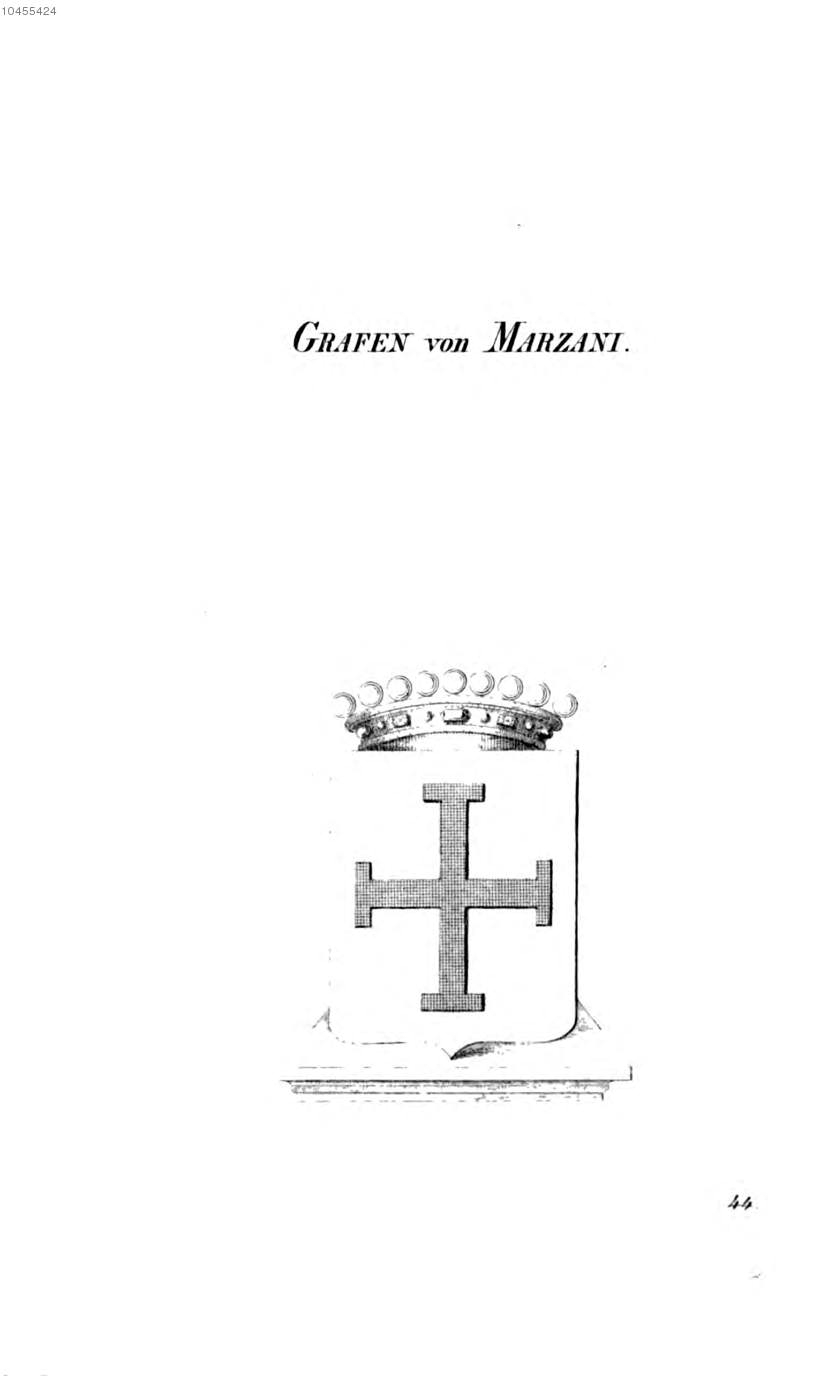 Marzani 2 — Tyroff オーストリア君主国紋章集の原図