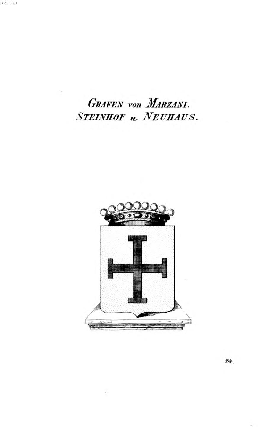 Marzani 3 — Tyroff オーストリア君主国紋章集の原図