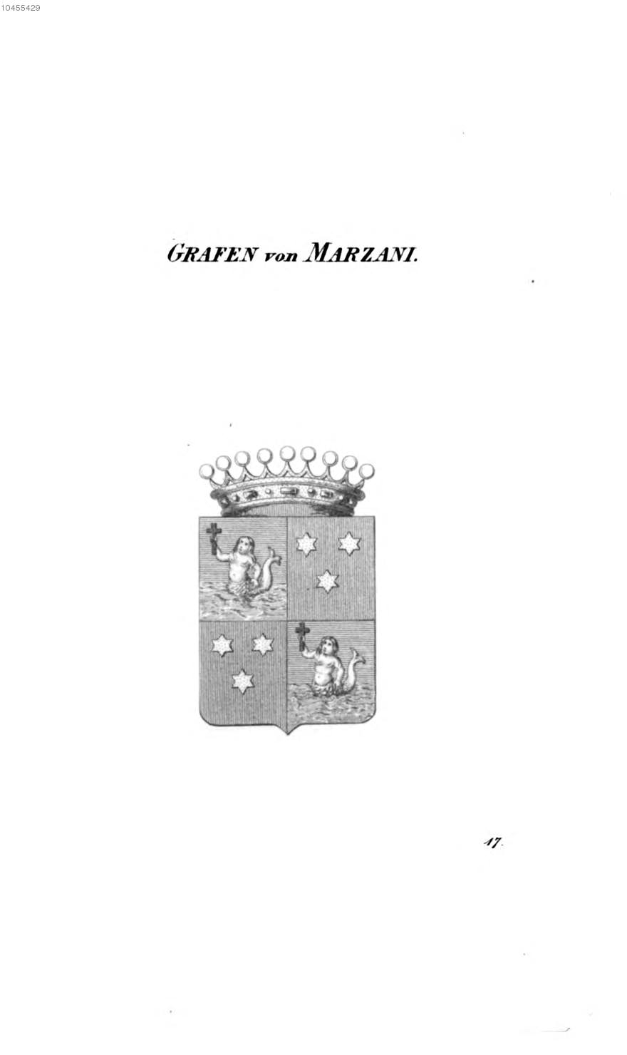 Marzani 4 — Tyroff オーストリア君主国紋章集の原図