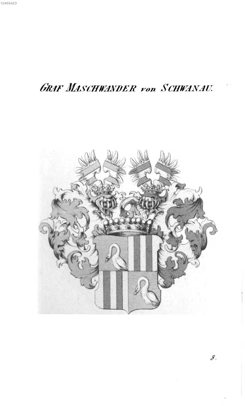 Maschwander von Schwanau — Tyroff オーストリア君主国紋章集の原図