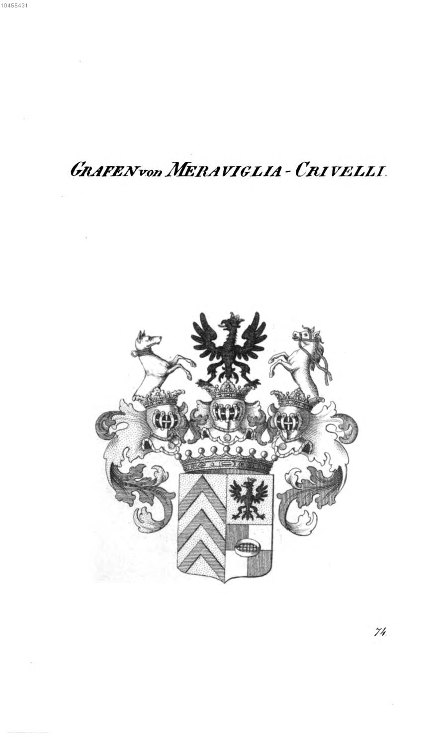 Meraviglia Crivelli 2 — Tyroff オーストリア君主国紋章集の原図