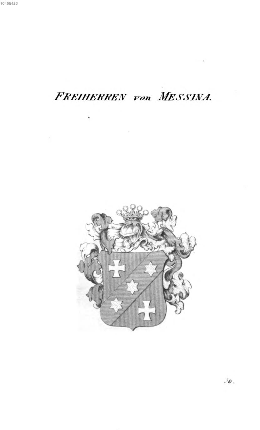 Messina — Tyroff オーストリア君主国紋章集の原図