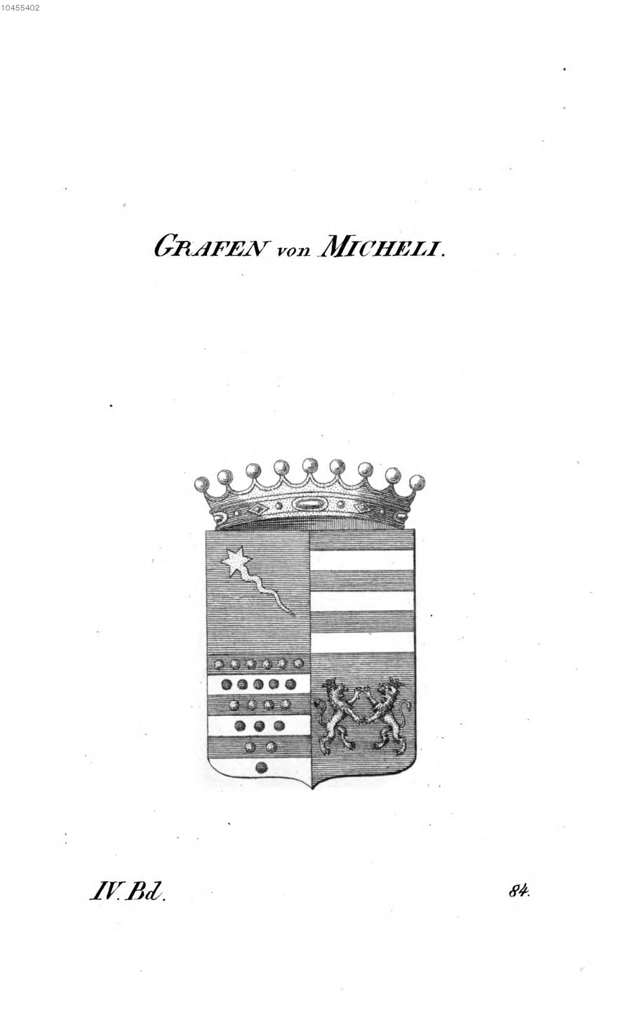 Micheli — Tyroff オーストリア君主国紋章集の原図