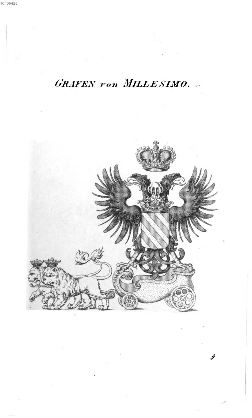 Millesimo 2 — Tyroff オーストリア君主国紋章集の原図