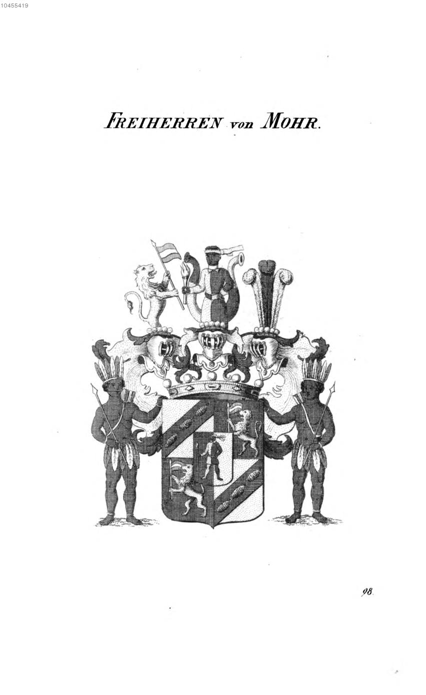 Mohr 2 — Tyroff オーストリア君主国紋章集の原図