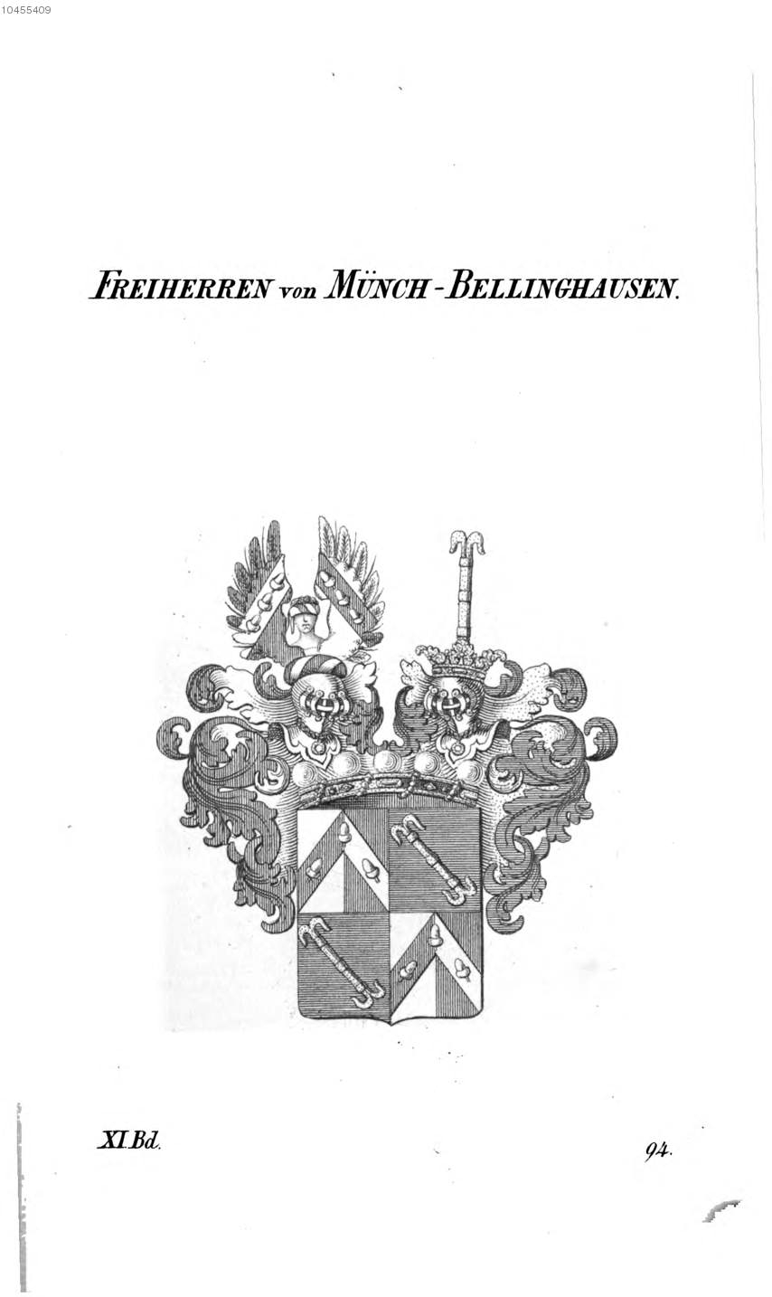Münch Bellinghausen 2 — Tyroff オーストリア君主国紋章集の原図