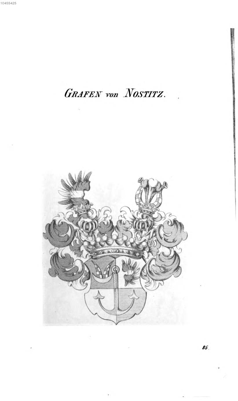 Nostitz 3 — Tyroff オーストリア君主国紋章集の原図
