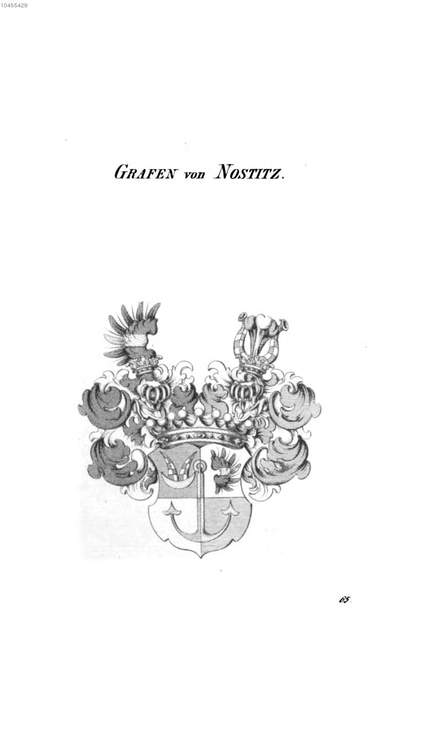 Nostitz 4 — Tyroff オーストリア君主国紋章集の原図