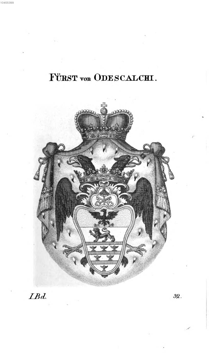 Odescalchi — Tyroff オーストリア君主国紋章集の原図