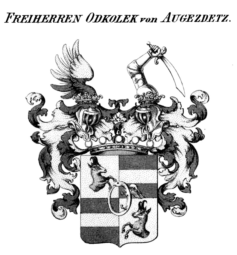 Odkolek von Augezdetz — Tyroff オーストリア君主国紋章集の原図