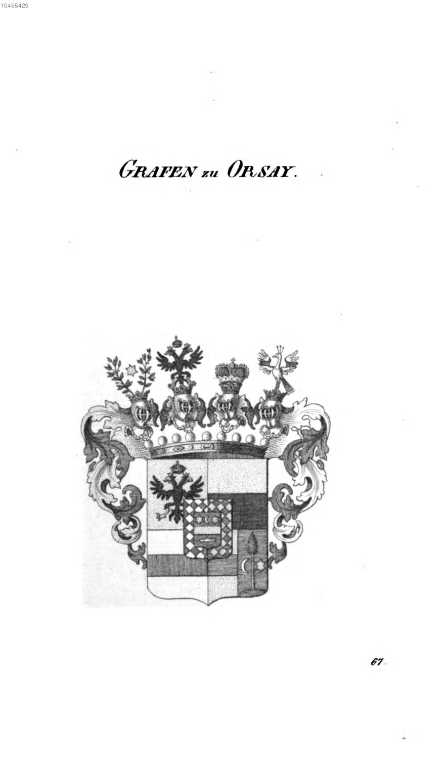Orsay 3 — Tyroff オーストリア君主国紋章集の原図