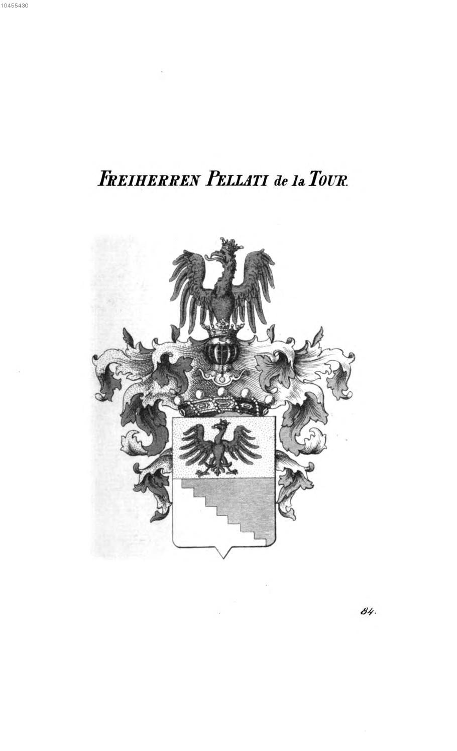 Pellati de La Tour 2 — Tyroff オーストリア君主国紋章集の原図