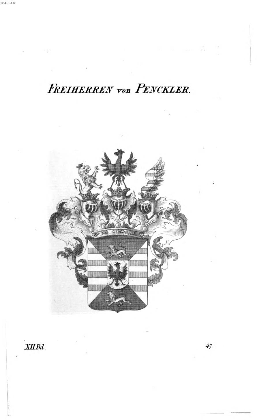 Penckler — Tyroff オーストリア君主国紋章集の原図
