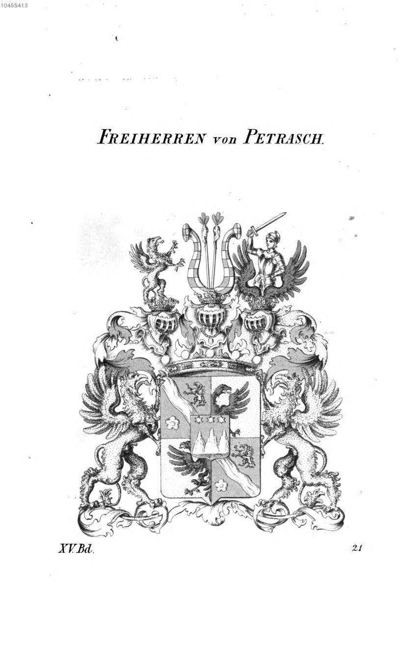 Petrasch — Tyroff オーストリア君主国紋章集の原図