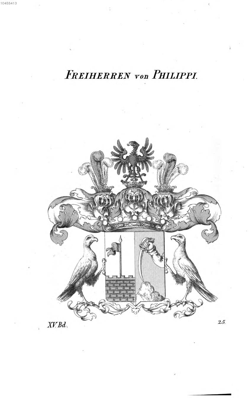 Philippi — Tyroff オーストリア君主国紋章集の原図