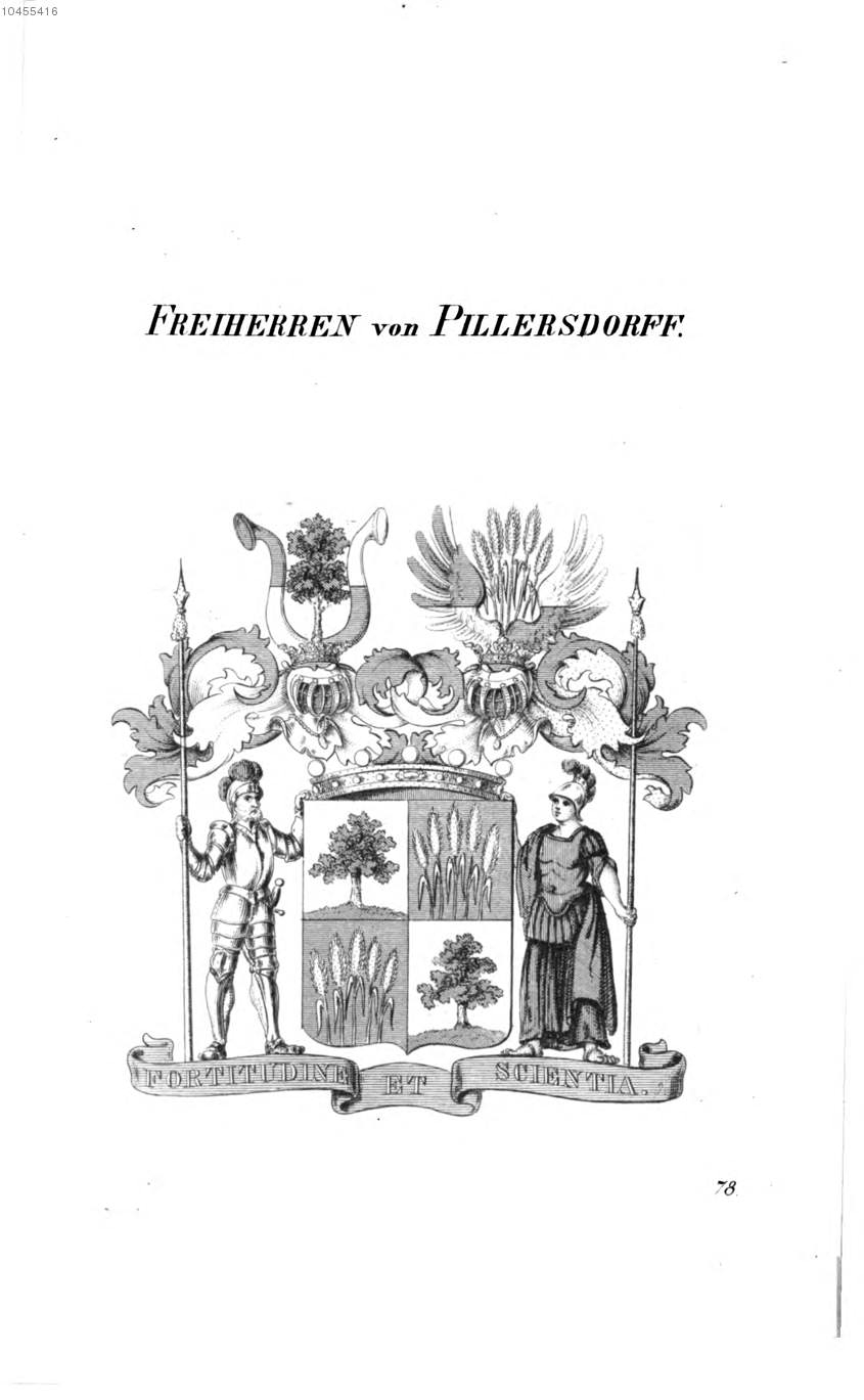 Pillersdorff — Tyroff オーストリア君主国紋章集の原図