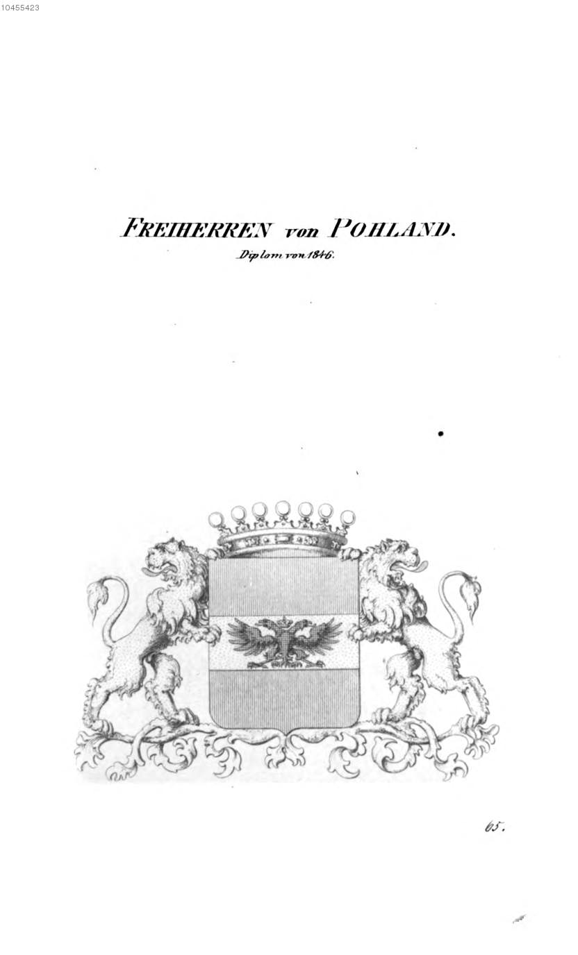 Pohland — Tyroff オーストリア君主国紋章集の原図